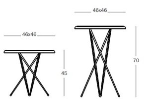 Pizza Table misure Pizza Table misure