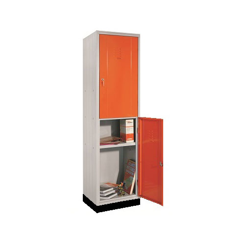 Armadietto scuola design - 2 vani