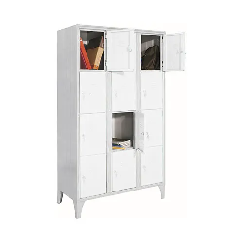 Casellario porta casco - 12 vani