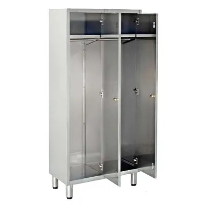 Spogliatoio inox - 2 posti