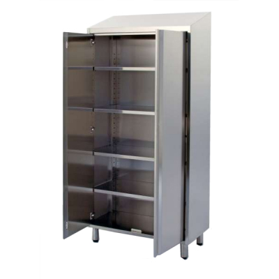 Armadietto Inox con Ripiani