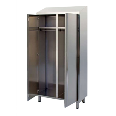 Armadietto Inox con Ripiani