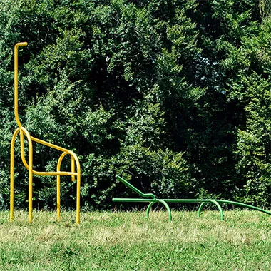 Divertenti arredi urbani Magis