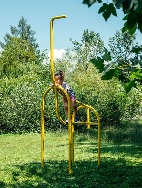 Divertenti arredi urbani Magis: la giraffa