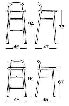 Pipe Stool misure